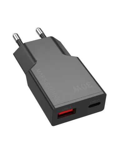 Mars Gaming MDGAN30 cargador de dispositivo móvil Negro