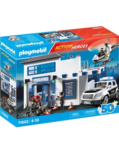 Playmobil mega set policía