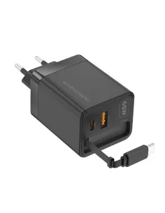Mars Gaming MDGAN65R cargador de dispositivo móvil Negro 2