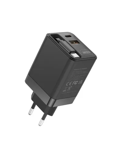 Mars Gaming MDGAN65R cargador de dispositivo móvil Negro