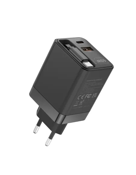 Mars Gaming MDGAN65R cargador de dispositivo móvil Negro