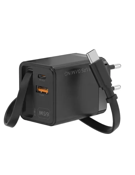 Mars Gaming MDGAN65R cargador de dispositivo móvil Negro