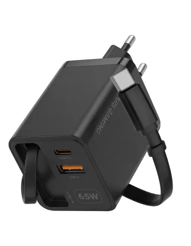 Mars Gaming MDGAN65R cargador de dispositivo móvil Negro