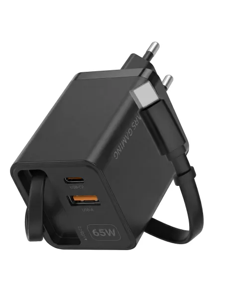 Mars Gaming MDGAN65R cargador de dispositivo móvil Negro