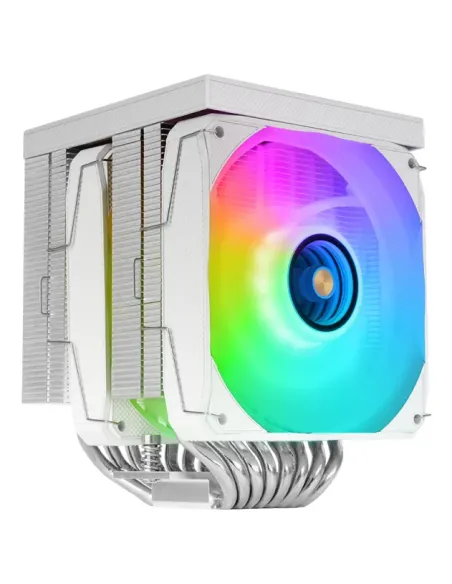 Mars Gaming MCPU-LCDPROW Procesador Refrigerador de aire 12 cm Blanco 1 pieza(s)