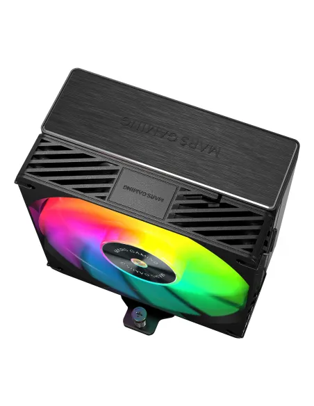 Mars Gaming MCPUX5ARGB sistema de refrigeración para ordenador Procesador Refrigerador de aire 12 cm Negro 1 pieza(s)
