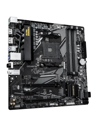 GIGABYTE B550M DS3H AC R2 Placa base - Procesadores AMD Ryzen 5000, VRM de 5+3 fases, hasta 4733 MHz DDR4 (O.C.), 1x M.2 PCIe