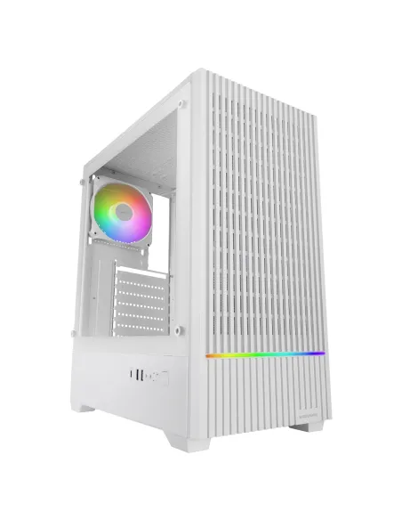Mars Gaming MCQUANTUMW carcasa de ordenador Midi Tower Blanco