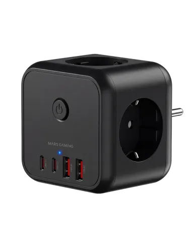 Mars Gaming MDCUBE20 cargador de dispositivo móvil Negro
