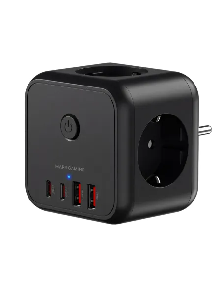 Mars Gaming MDCUBE20 cargador de dispositivo móvil Negro