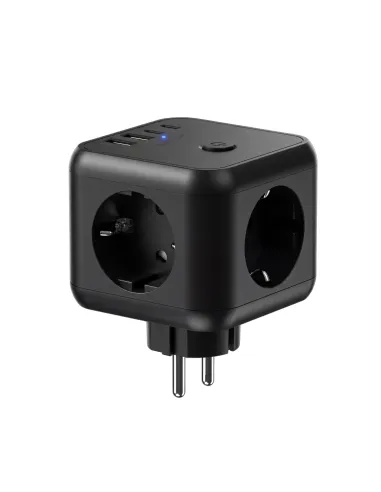 Mars Gaming MDCUBE20 cargador de dispositivo móvil Negro