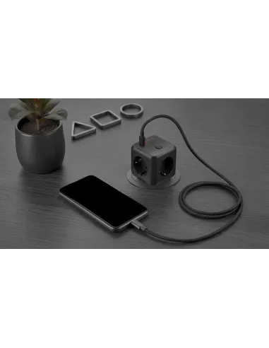 Mars Gaming MDCUBE20 cargador de dispositivo móvil Negro
