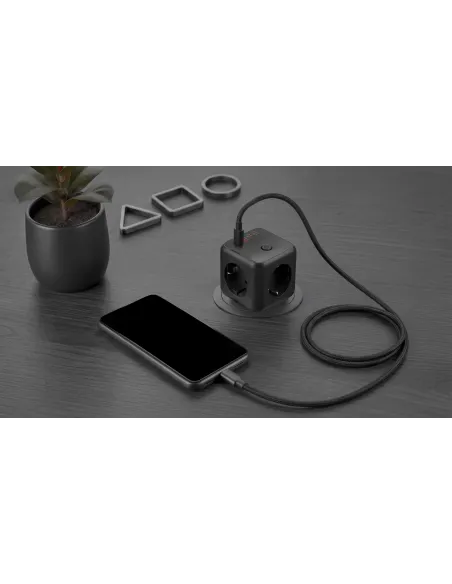Mars Gaming MDCUBE20 cargador de dispositivo móvil Negro