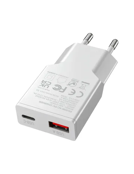 Mars Gaming MDGAN30W cargador de dispositivo móvil Blanco