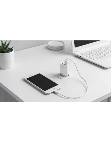 Mars Gaming MDGAN30W cargador de dispositivo móvil Blanco