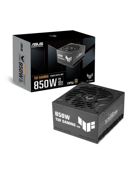 ASUS TUF-GAMING-850G-EVO unidad de fuente de alimentación 850 W 20+4 pin ATX ATX Negro