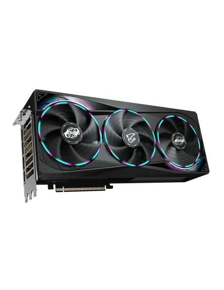 GIGABYTE AORUS GeForce RTX 5070 MASTER 12G Tarjeta Gráfica - 12GB GDDR7, 192 bits, PCI-E 5.0, 2715 MHz Core Clock, 3 x DP 2.1a,