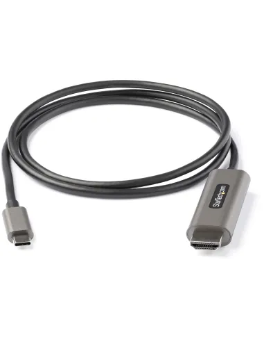 StarTech.com Cable 1m USB C a HDMI 4K de 60Hz con HDR10 - Adaptador de Vídeo USB Tipo C a HDMI 2.0b Ultra HD 4K - Convertidor