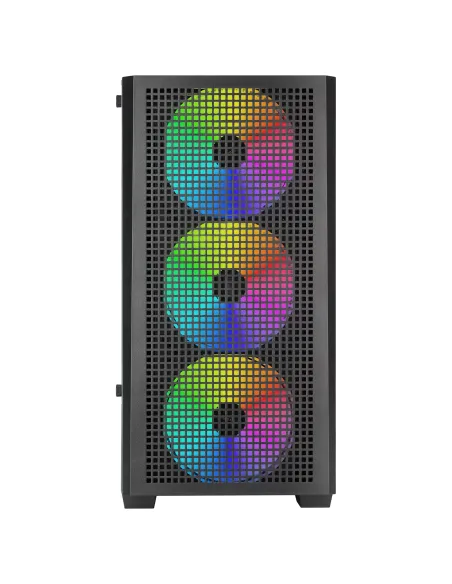 Mars Gaming MCQUANTUM carcasa de ordenador Midi Tower Negro