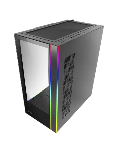 Mars Gaming MC-ULTRA, Torre Gaming Custom XXL E-ATX, Doble Tira LED ARGB, Doble Ventana Cristal Templado, Estructura Cámara