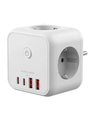 Mars Gaming MDCUBE20W cargador de dispositivo móvil Blanco