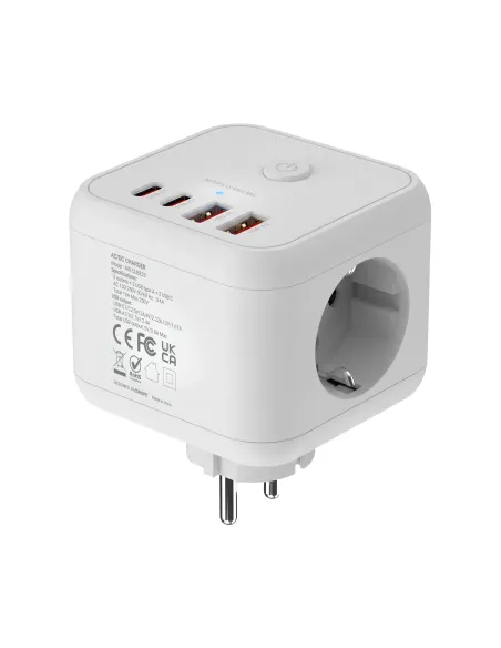 Mars Gaming MDCUBE20W cargador de dispositivo móvil Blanco