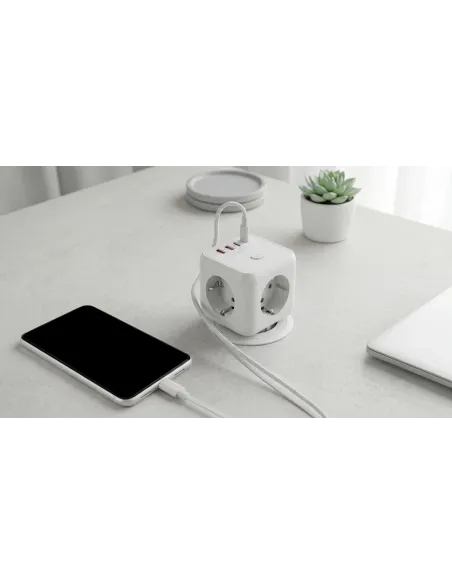 Mars Gaming MDCUBE20W cargador de dispositivo móvil Blanco