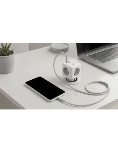 Mars Gaming MDCUBE20W cargador de dispositivo móvil Blanco