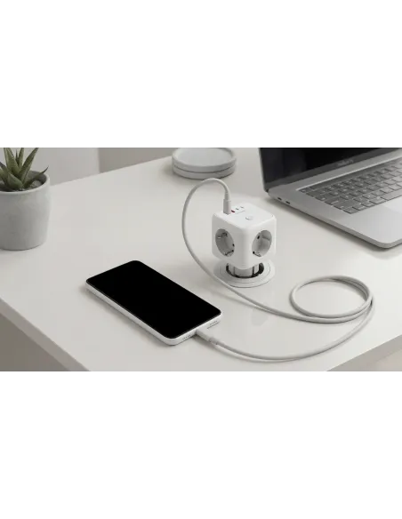 Mars Gaming MDCUBE20W cargador de dispositivo móvil Blanco