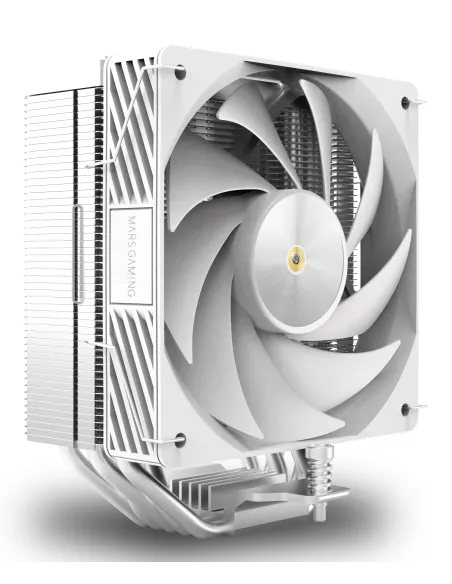 Mars Gaming MCPUX5W sistema de refrigeración para ordenador Procesador Refrigerador de aire 12 cm Blanco 1 pieza(s)