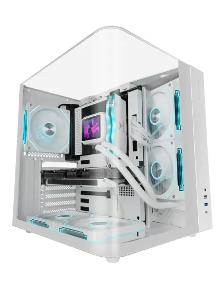 Mars Gaming MC-INFINIOLITEW Midi Tower Blanco