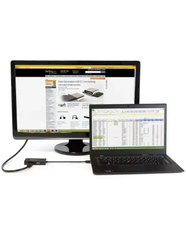 StarTech.com Adaptador Conversor de Mini DisplayPort a VGA DVI o HDMI - Convertidor A V 3 en 1 para viajes