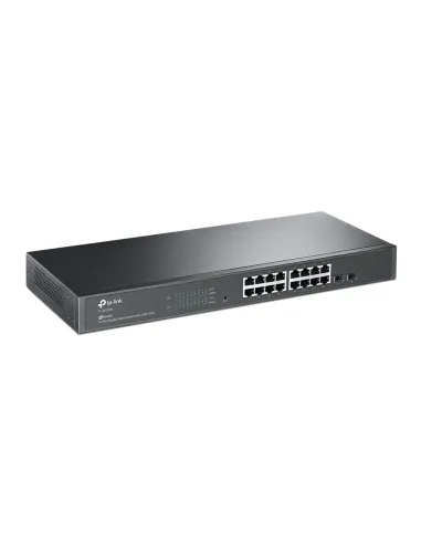TP-Link JetStream TL-SG2218 switch Gestionado L2 L2+ Gigabit Ethernet (10 100 1000) 1U Negro