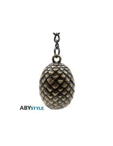 Llavero abystyle casa del dragon house of the dragon huevo de dragon