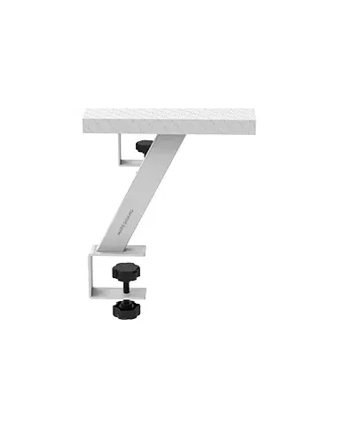Mars Gaming MGDS, Soporte Elevador Monitor, Eleva el Monitor 17cm, Soporte de Mesa Ergonómico en Acero, Tablero Fibra Carbono