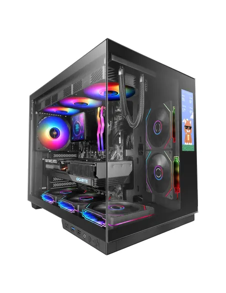 Mars Gaming MCMIRAGE carcasa de ordenador Midi Tower Negro