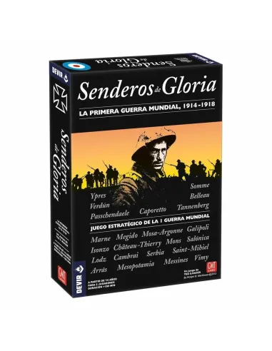 Juego de mesa devir senderos de gloria