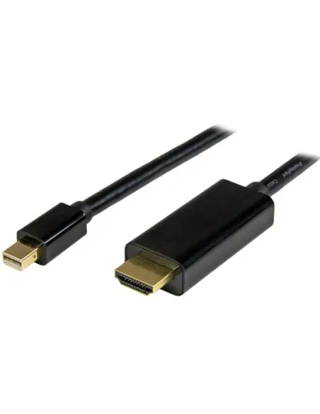 StarTech.com Cable Conversor Mini DisplayPort a HDMI de 1m - Color Negro - Ultra HD 4K