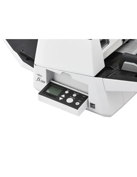 Ricoh fi-7600 Alimentador automático de documentos (ADF) + escáner de alimentación manual 600 x 600 DPI A3 Negro, Blanco