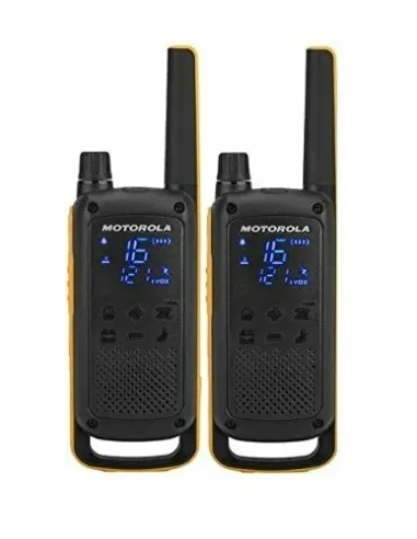 Motorola Talkabout T82 Extreme Twin Pack two-way radios 16 canales Negro, Naranja