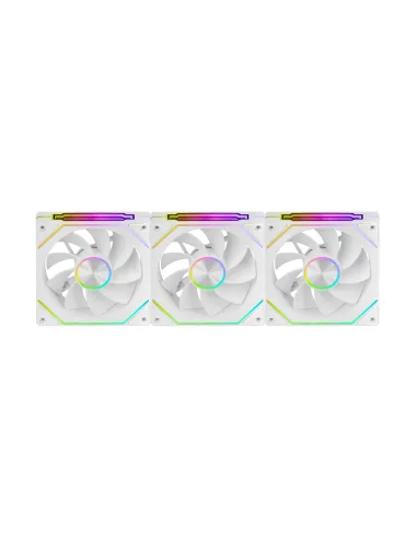 Mars Gaming MF-LINKFINITYKIT2RW Carcasa del ordenador Ventilador 12 cm Blanco 3 pieza(s)