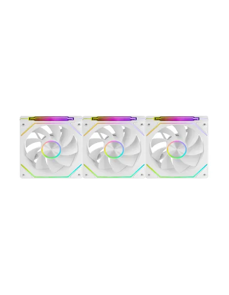 Mars Gaming MF-LINKFINITYKIT2RW Carcasa del ordenador Ventilador 12 cm Blanco 3 pieza(s)
