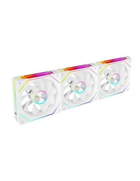 Mars Gaming MF-LINKFINITYKIT2RW Carcasa del ordenador Ventilador 12 cm Blanco 3 pieza(s)