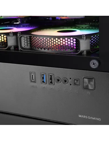 Mars Gaming MCVECTOR carcasa de ordenador Mini Tower Negro