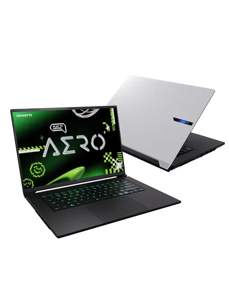 GIGABYTE AERO X16 Portátil Gaming - Copilot+ PC, 16" QHD 165Hz, AMD Ryzen AI 7 HX 350, RTX 5070, 32 GB DDR5 5200MHz, 1 x SSD