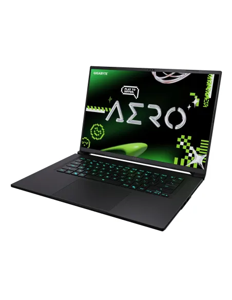 GIGABYTE AERO X16 Portátil Gaming - Copilot+ PC, 16" QHD 165Hz, AMD Ryzen AI 7 HX 350, RTX 5070, 32 GB DDR5 5200MHz, 1 x SSD