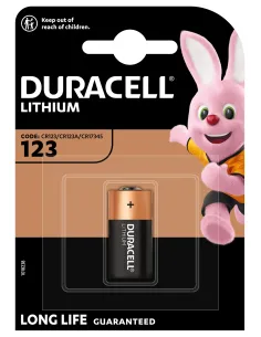 Duracell 123106 pila doméstica Batería de un solo uso CR123A Litio