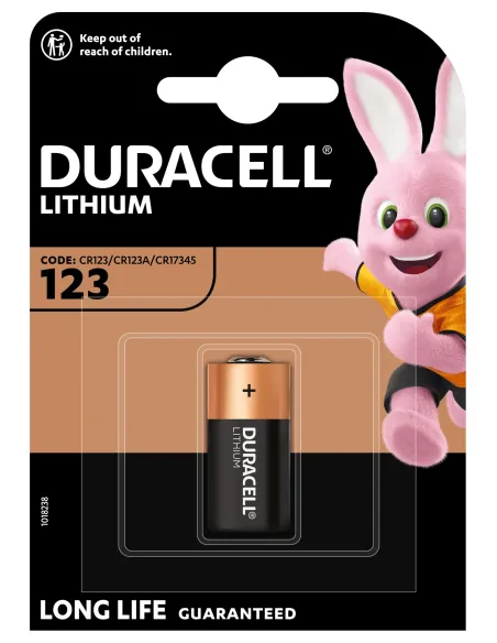 Duracell 123106 pila doméstica Batería de un solo uso CR123A Litio