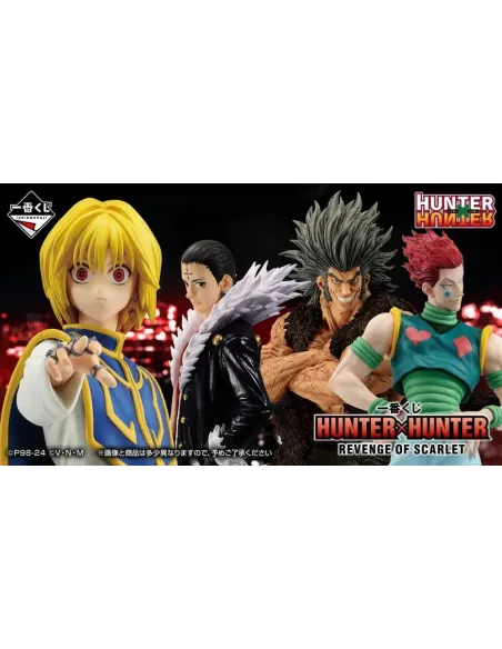 Ichiban kuji banpresto hunter x hunter revenge of scarlet