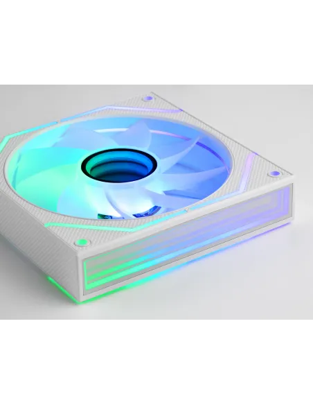 Mars Gaming MF3DPROX2RW sistema de refrigeración para ordenador Carcasa del ordenador Ventilador 12 cm Blanco